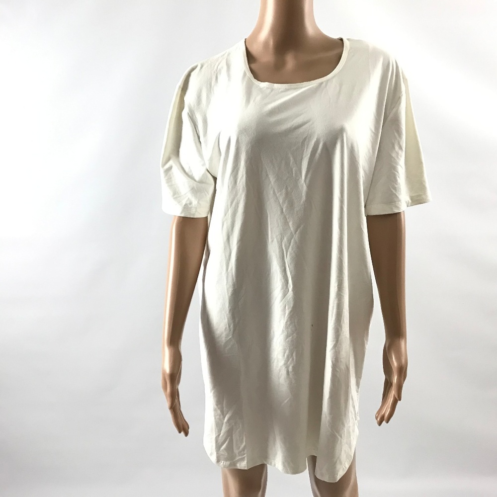 Kash Women's Shift Dress Short Sleeve U-Neckline